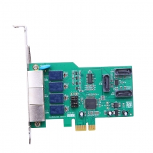 中孚网络安全隔离卡K720QE+ 双网双硬盘实时切换