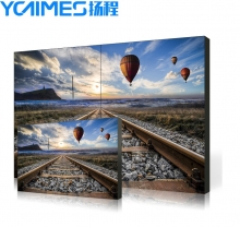YCTIMES 液晶拼接屏安防监控器材液晶拼接单元监控显示器商用工业显示屏拼接大屏幕幕墙 49英寸-3.5mm
