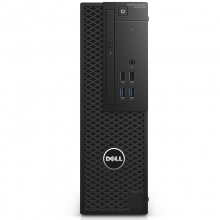 戴尔（DELL）PrecisionT3420 小型机图形设计工作站 i7-7700/16G/256G+1T/DVDRW/WX3100 4G/Win10H/键鼠