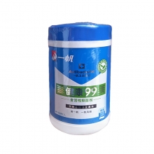 一帆 卫生湿巾100片桶装 健康99经典款