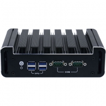 研凌（YANLING）IBOX-180 小型迷你工控机 酷睿黑（i5-7200u/无内存硬盘）