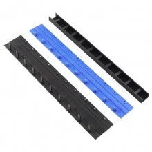 国产 21孔装订夹条 100根/盒 黑色（12.5mm）