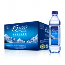 5100 西藏冰川矿泉水330ml*24瓶整箱