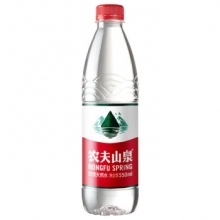 农夫山泉 饮用水 饮用天然水550ml   24瓶一箱