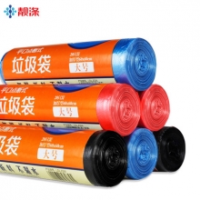 国产 彩色加厚点断式垃圾袋 大号60*60cm