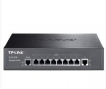普联（TP-）TL-SL3210 8口网管交换机 8个百兆网口+1个千兆网口+1个千兆SFP光口 交换机