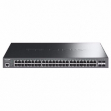 普联（TP-LINK） 千兆上联以太网PoE交换机 TL-SG5452P 48口千兆三层/396W