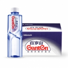 百岁山 天然矿泉水 饮用水 348ml/瓶