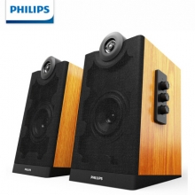 飞利浦 SPA5270W 无线蓝牙电脑音响 家用2.0重低音炮