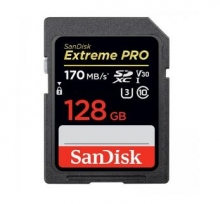 闪迪（SanDisk） 128GB SD存储卡 U3 C10 V30 4K至尊超极速版 读速170MB/s 写速90MB/s 捕捉4K超高清