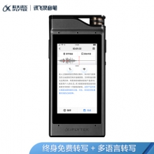科大讯飞 SR301 Plus AI智能录音笔 专业级降噪 中英翻译 8G+云存储 星空灰