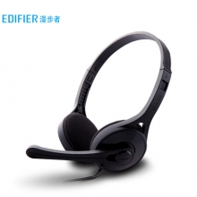 漫步者（EDIFIER） K550 头戴式耳机耳麦 电脑耳机 办公教育典雅黑色