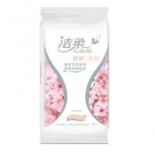 洁柔JS004-01花萃柔肤湿巾(10片装)独立装（单位：包）