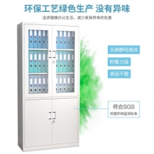 钱柜大器械柜钢制文件柜铁皮柜办公柜储物柜资料凭证柜档案柜灰白（台）