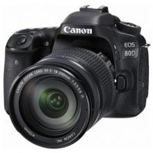 佳能（Canon）EOS 80D 单反相机（佳能18-200mm IS镜头）套机