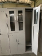 洛克菲勒 1800*420*970mm 钢制文件柜五门 加厚款0.7mm