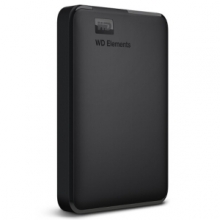 西部数据（WD） Elements 新元素系列 2.5英寸 USB3.0 移动硬盘 1TB（WDBUZG0010BBK）