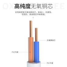 康普二芯芯电话跳线12米