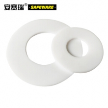 安赛瑞 法兰密封垫圈 聚四氟乙烯密封圈 法兰四氟垫片 DN25 32×68×3mm(50片装）22574