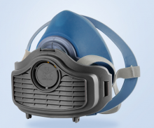 星工（XINGGONG） XGFC-1 硅胶防尘面具含10片滤棉 工业防粉尘口罩防护面罩