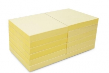 N次贴  可再贴自粘便条纸 31005 76*76mm (黄色) 100页/本 12本/包