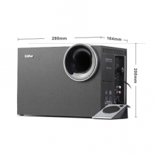 漫步者（EDIFIER） R201T 2.1声道 多媒体音箱 黑色
