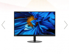 联想（Lenovo）ThinkVision S24e-10 23.8英寸商用办公电脑显示器 低蓝光 VGA HDMI接口
