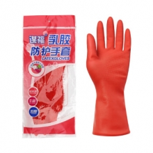 谋福 8671胶皮(S-M)清洁手套  中号（单位：副）