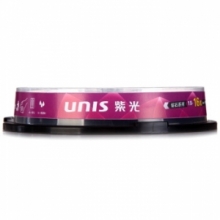 紫光（UNIS） 钻石系列 CD-R 刻录盘 8CM(3寸) 24速 210M 桶装10片 A+