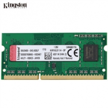 金士顿(Kingston) DDR3 1600 4GB 笔记本内存条 低电压版