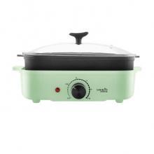 乐扣乐扣LOCK&LOCK   EJP537GRN(电烤炉)多用料理锅早餐机