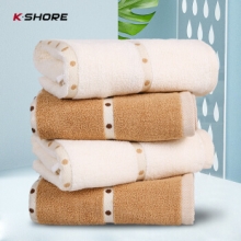 金号（KING SHORE） 4120A 纯棉毛巾 米色 34*74cm