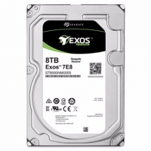 希捷(Seagate)8TB 256MB 7200RPM 企业级硬盘 SATA接口 希捷银河Exos 7E8系列(ST8000NM0055)