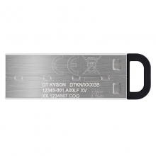 金士顿（Kingston）128GB USB 3.2 Gen 1 U盘 DTKN 金属外壳 读速200MB/s DTKN/128GB