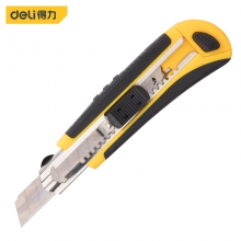 得力（deli） DL4248 包胶自锁美工刀8连发壁纸刀裁纸刀地毯刀